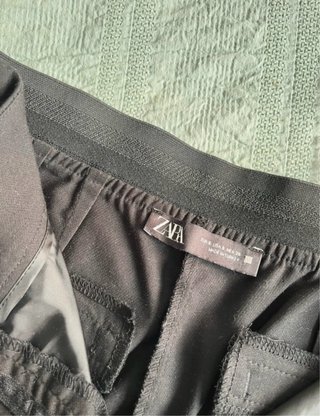 Pantalón sastrero Zara marrón