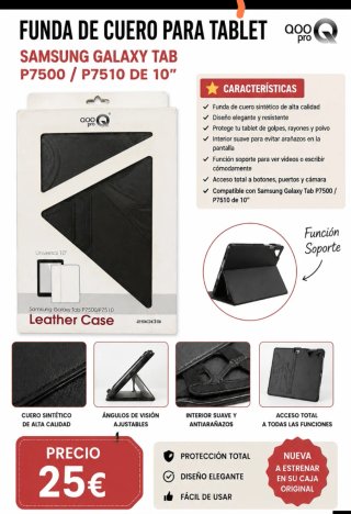 Funda Samsung Galaxy Tab P7500/P7510 10