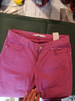 Pantaloni donna fucsia Fairly
