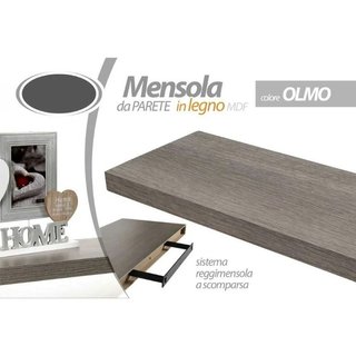 estante de estantería rectangular 60x25x4cm Librer