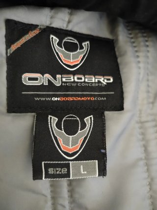 Giubbotto moto sfoderabile L