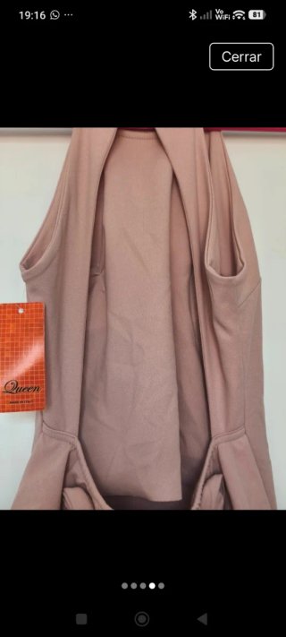 Vestido espectacular rosa para ocasiones