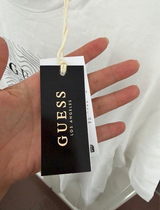 Camiseta Guess Blanca Talla L