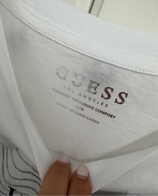 Camiseta Guess Blanca Talla L