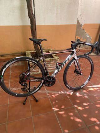 Bicicleta Scott Carbono Talla S