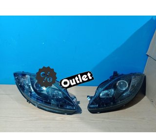 FE FAROS SEAT LEON ALTEA TOLEDO 04-09 LUZ DIURNA LED FONDO N