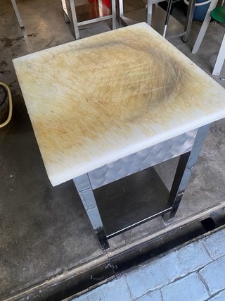 Mesa Carnicero Acero Inoxidable