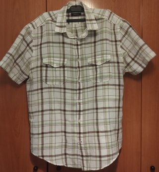 Camisa Cortefiel Talla L Cuadros