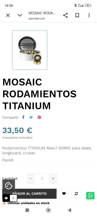 Skate Almost Pro componentes Deluxe