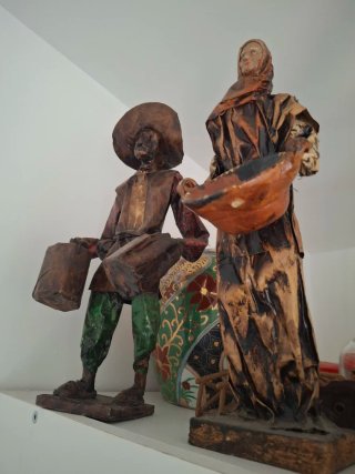 Figuras de papel maché
