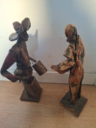 Figuras de papel maché