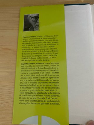 Libro Leyenda del Cesar Visionario