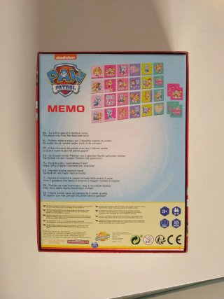 Juego de Memoria Patrulla Canina