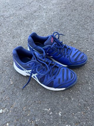 Zapatillas Asics Padel Mujer Azul