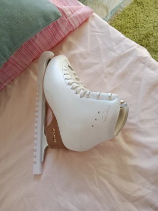Patines de hielo blancos talla 37.5