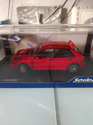 Coche Solido Lancia Delta HF Integrale Rojo