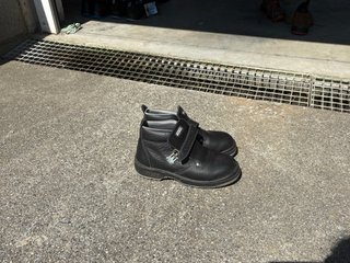 Zapatos de trabajo negros talla 40