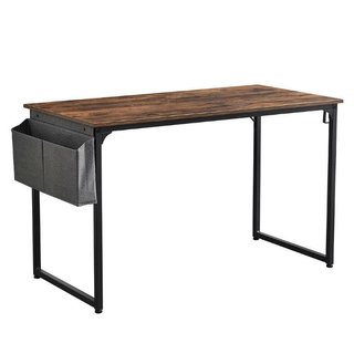 Escritorio Mesa Puerta PC Madera metal con Organiz