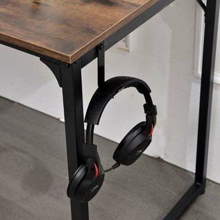 Escritorio Mesa Puerta PC Madera metal con Organiz