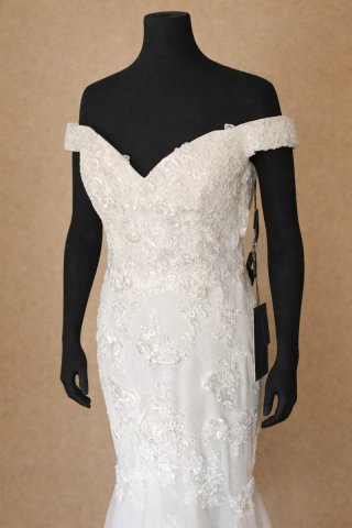 Vestido de Novia / Fiesta Blanco Corte Sirena