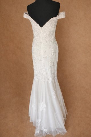 Vestido de Novia / Fiesta Blanco Corte Sirena