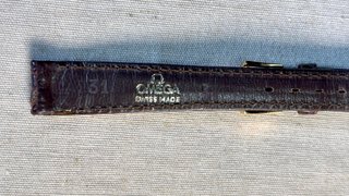 Lote Correas Omega Vintage Piel NOS