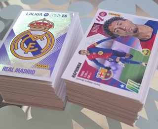 LOTE 290 CROMOS LIGA ESTE PANINI 2025-26