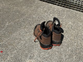 Botas de trabajo marrones talla 40