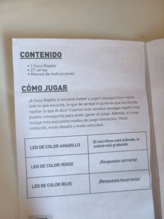 Juego Coco Repeto Cefa Toys
