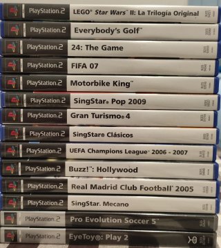 Juegos PS2: FIFA, Gran Turismo, SingStar y