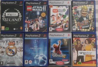 Juegos PS2: FIFA, Gran Turismo, SingStar y