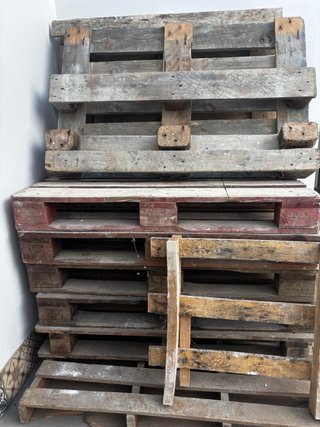 Palets de madera usados