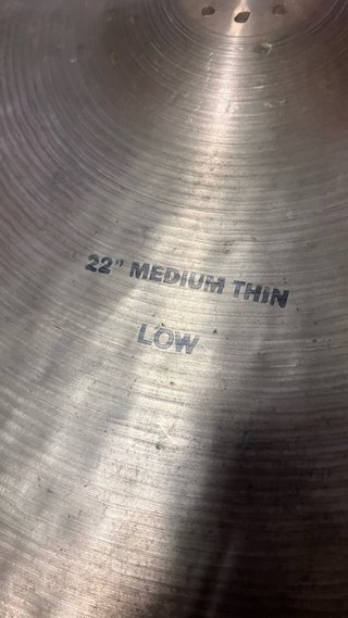 Zildjian K Constantinople 22 Medium Thin Low