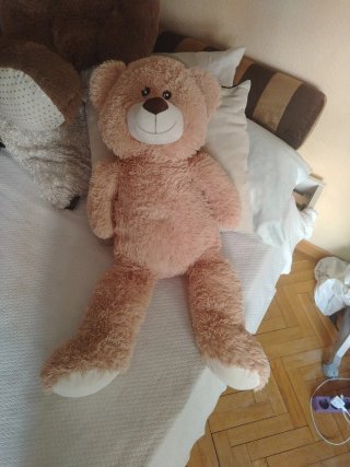 Oso de peluche grande (80 cm)