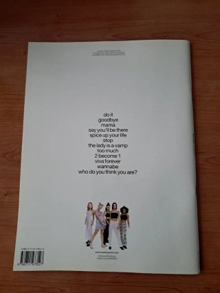Libro Partituras Spice Girls Greatest Hits