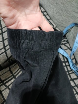 Pantalón pana negro fallero Talla 12