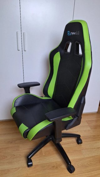 Silla Gaming Newskill Negra y Verde