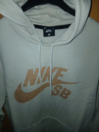 Sudadera Nike SB Beige Talla M
