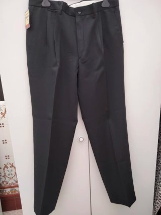 Dos pantalones de vestir hombre