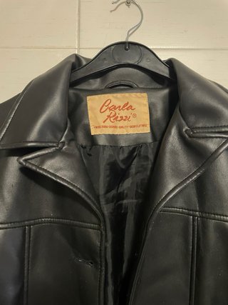 Chaqueta vintage Carla Rissi negra
