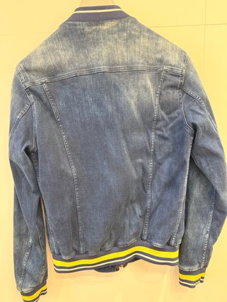 Chaqueta Replay Denim Azul tipo bomber