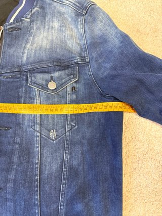 Chaqueta Replay Denim Azul tipo bomber