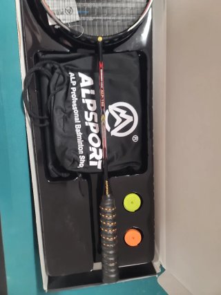 Raqueta Badminton Alpsport Carbono