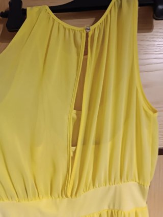 Abito Artigli giallo taglia L