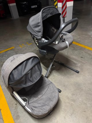 Carro de bebe con capazo y maxicosi Inglesina