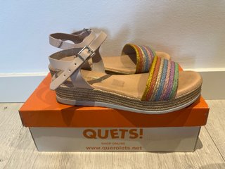 Sandalias Querol Beige Multicolor