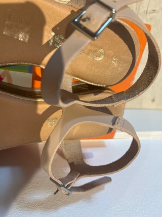 Sandalias Querol Beige Multicolor