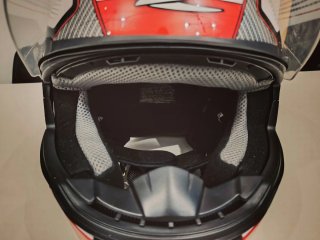 Casco Integral de moto Zeus Blanco Talla M