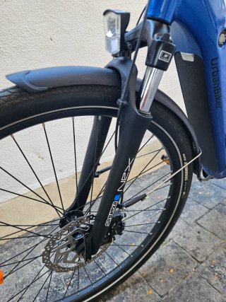 Bicicleta Eléctrica UrbanBiker UB200 Azul