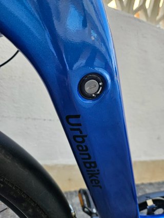 Bicicleta Eléctrica UrbanBiker UB200 Azul